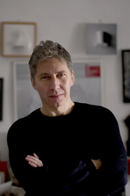 Gino Sabatini Odoardi in his studio (2018). Photo: Federica Giulia Maria Nico