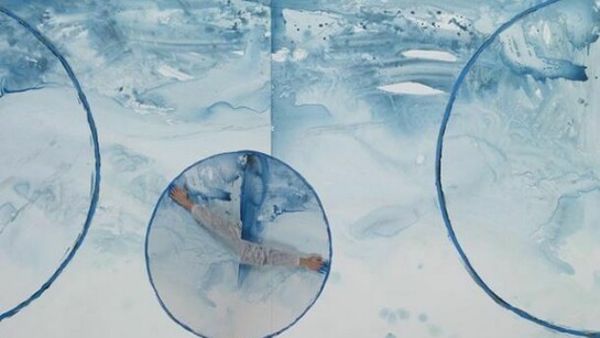 Dominique Figarella, sans titre, 2010, digigraphie et acrylique sur aluminium, 200 x 300 x 1,5 cm