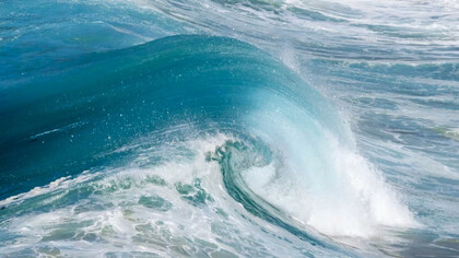 Onda del mare. L’obiettivo numero 14 dell'Agenda 2030 è focalizzato sulla conservazione del mare e delle sue risorse