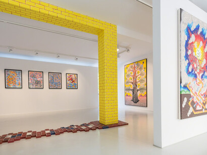 Andrew Schoultz. Courtesy of Galerie Droste