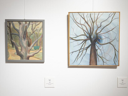 Adela Petrescu, The geometry of a pictorial dream, exhibition view. Courtesy of Ivan Gallery 
