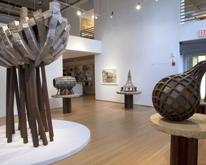 Ilan Averbuch, Exhibition view. Courtesy of Nancy Hoffman Gallery