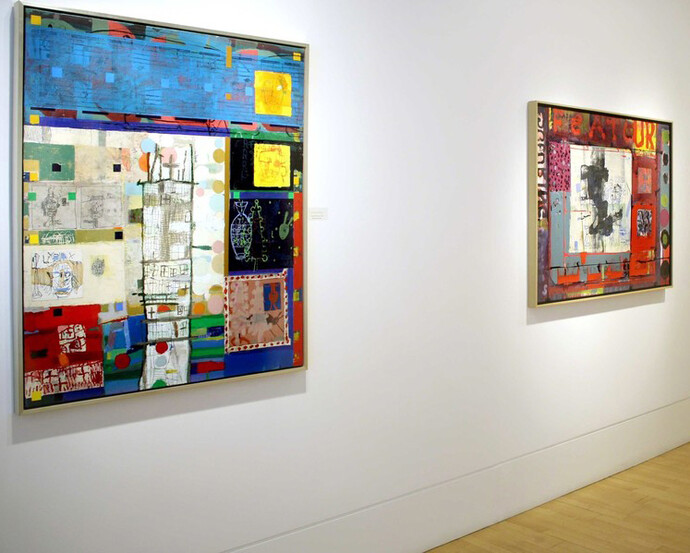 Rik van Iersel, Exhibition view. Courtesy of Caldwell Snyder Gallery