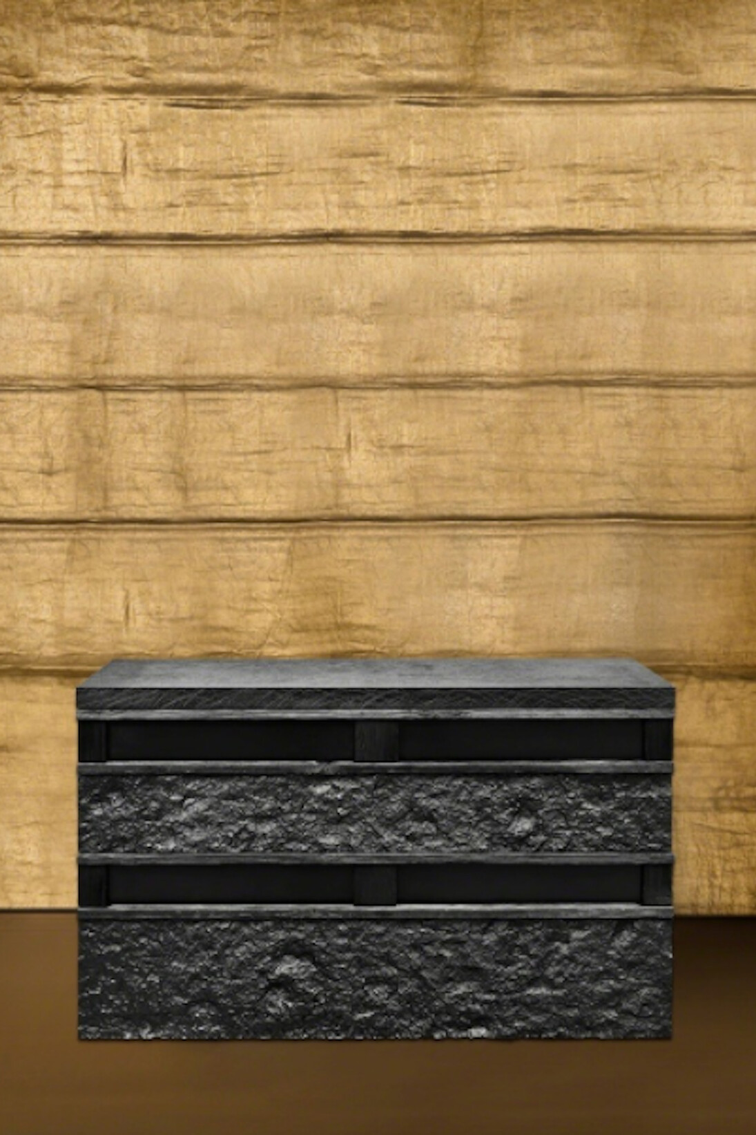 Peter Marino, Rough Stone Box, 2017. Courtesy of Gagosian