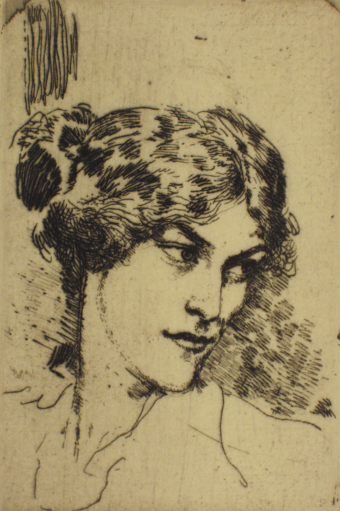 Augustus John, A Girls Head 