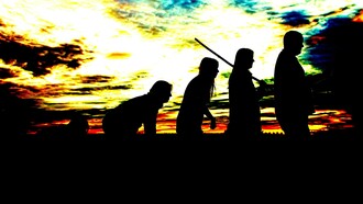 Del mono al sapiens