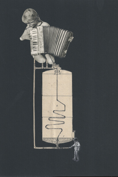 Eva Koťátková

Error

2015-2016

Collage on paper 

11 3⁄4 x 8 1⁄4 inches

Courtesy of the artist, Meyer Riegger, Berlin/Karlsruhe and hunt kastner, Prague
