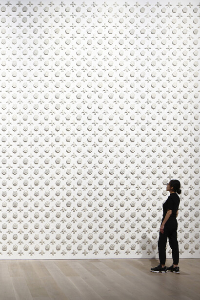 Albert Yonathan Setyawan, "Helios" (detail), 2017, ceramic dimensions variable, © Albert Yonathan Setyawan, Photo by Kioku Keizo, courtesy of Mori Art Museum, Tokyo