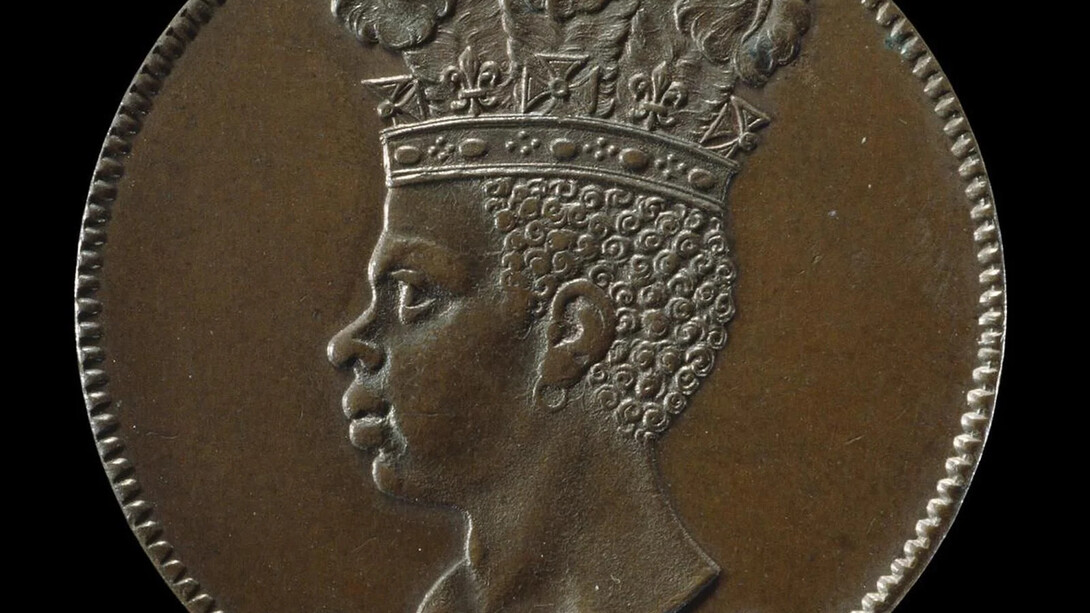 Barbados Penny, copper alloy, England, 1792. Courtesy of the British Museum