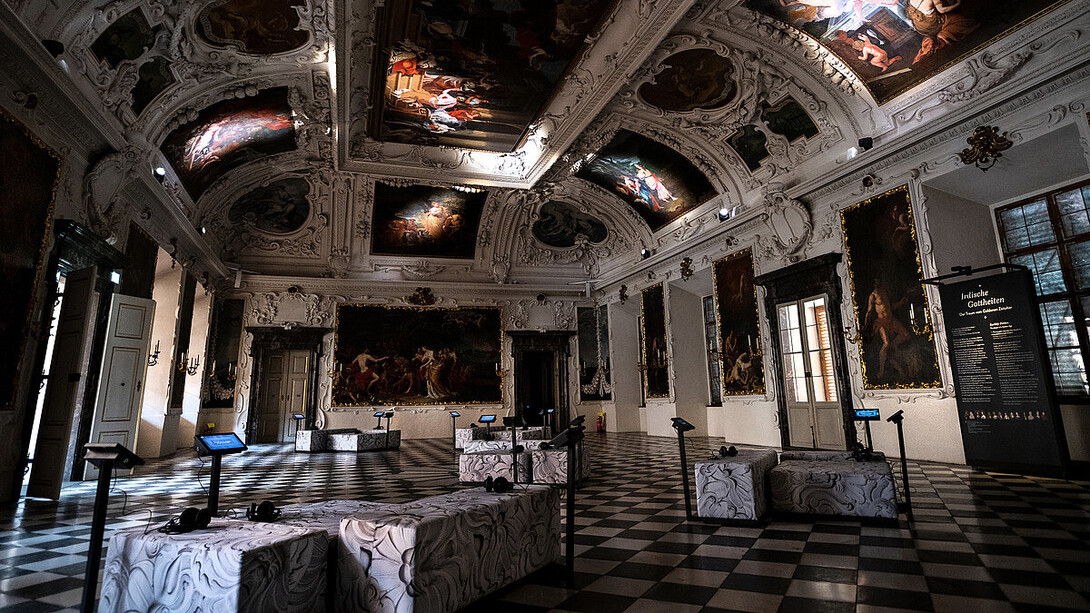 Ambition and illusion, exhibition view. Courtesy of Schloss Eggenberg