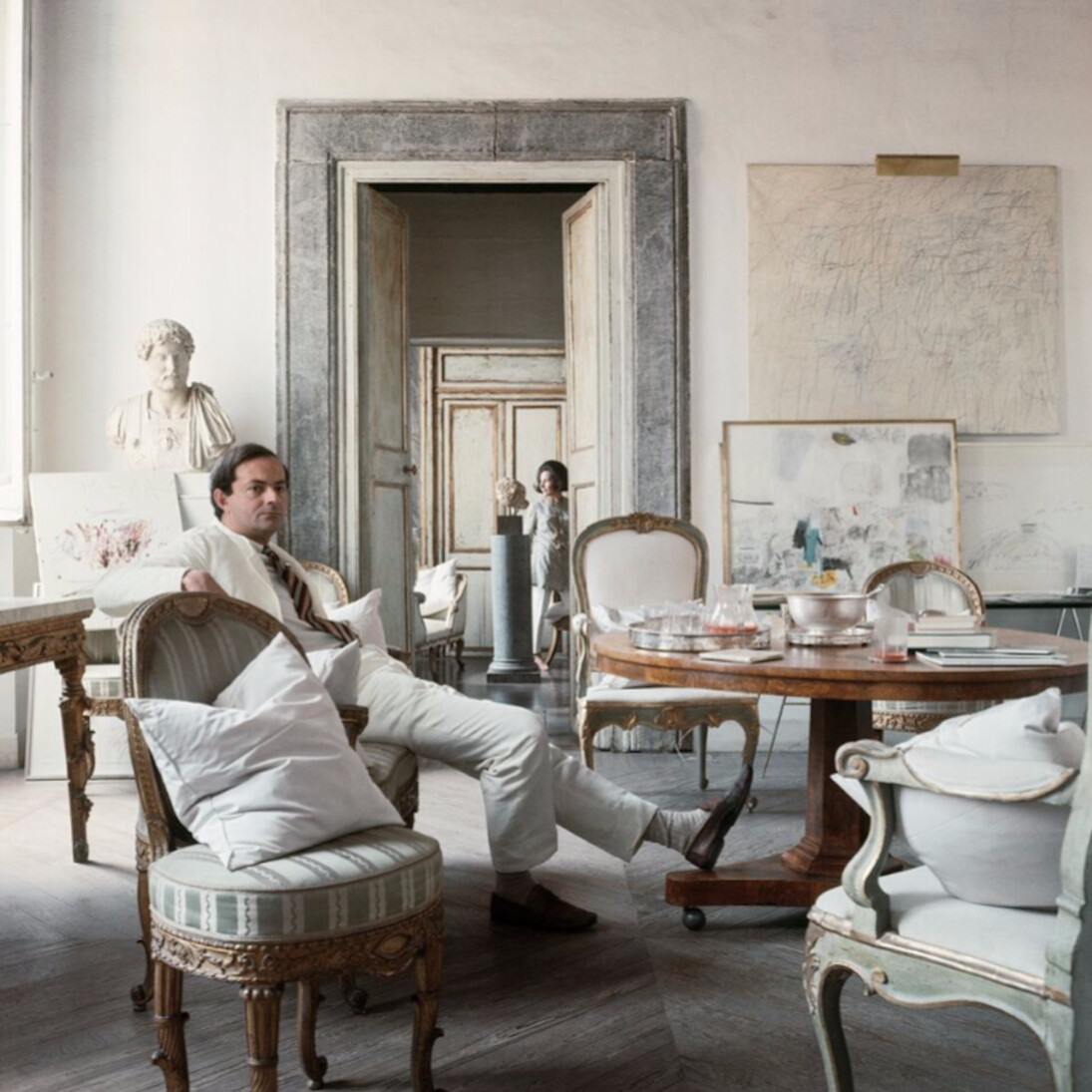 Horst P. Horst, Cy Twombly. Untitled #4, 1966. Courtesy of The Art:Design Project