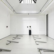 Richard Nonas, exhibition view. Courtesy of Galerie Christophe Gaillard