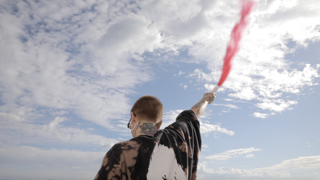 Giulia Crispiani durante Marea 21. Courtesy Ciro Apicella