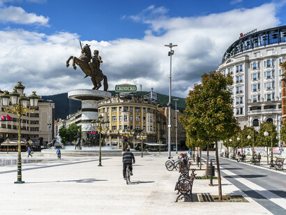 Grosser Platz Skopje