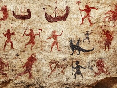 Ancient cave paintings uncover the origins of sapiognostic enlightenment