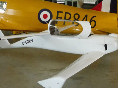 Rutan “Quickie”. Courtesy of British Columbia Aviation Museum
