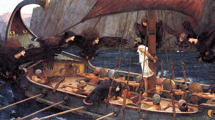 "Ulises y las sirenas", John William Waterhouse, 1891. Como Odiseo, la sociedad actual se enfrenta a un nuevo canto de sirena, pero que está en nuestro bolsillo en todo momento