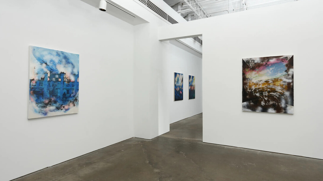 Rush Baker, The structure of ruins, exhibition view. Courtesy of Johnson Lowe Gallery