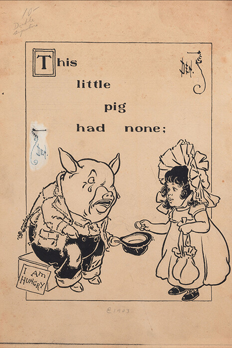 Fairy Tales to Nursery Rhymes. Courtesy of Delaware Art Museum