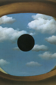 René Magritte, The False Mirror