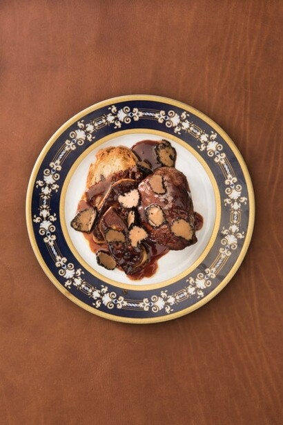 Filetto alla Rossini cucinato da Cristiano Tomei (Dispensa 6). Ph Stefano Scatà