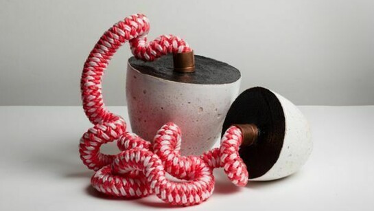 Magdalena Drwiega, Two Halves, 2013, Mixed Media, Dimensions varied, Copyright the Artist, Photograph courtesy of Belmacz
