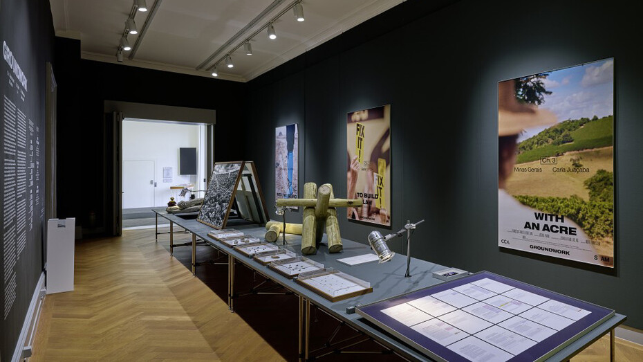 Groundwork, exhibition view. Courtesy of S AM Swiss Architecture Museum