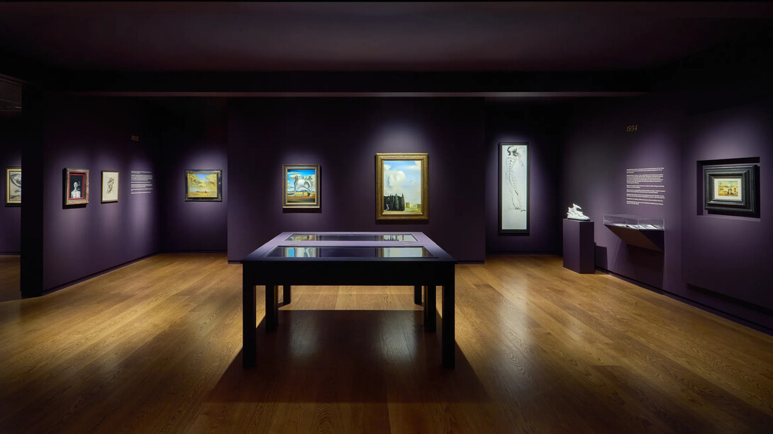 Dalí: the great years, exhibition view. Courtesy of Di Donna Galleries