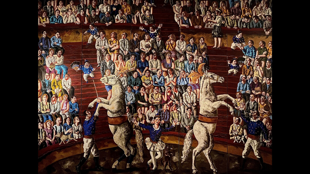 Natalya Nesterova, Circus. Courtesy of Hal Bromm