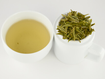 Tè Longjing e le sue foglie