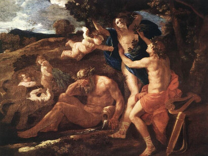 Nicolas Poussin - Apollo e Dafne