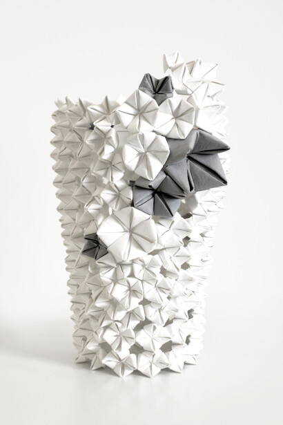 Cover vase Origami