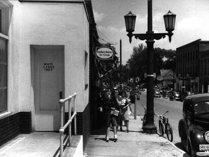 Different toilets for White and Colored Women