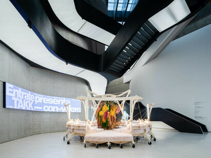 Takk, Entrate, exhibition view. Courtesy of Maxxi