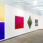 Vidmantas Jusionis, Sailing away, exhibition view. Courtesy of Pamėnkalnio Gallery