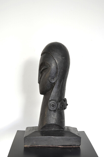 Jon Stahn | Seven Sisters, 2019. Patinated bronze, 35x12x18 cm