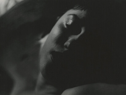 Saul Leiter, Fay , c.1948, Gelatin silver print, 8 3/4 x 13 1/8 in. Photographer's credit stamp on print verso.