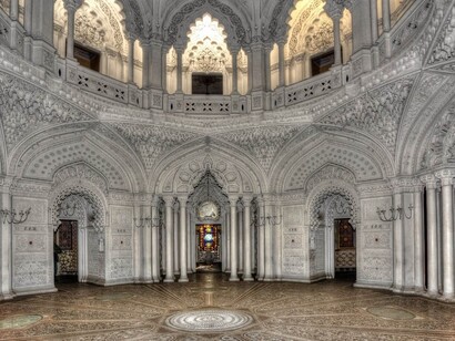 Il Castello di Sammezzano, Sala Bianca