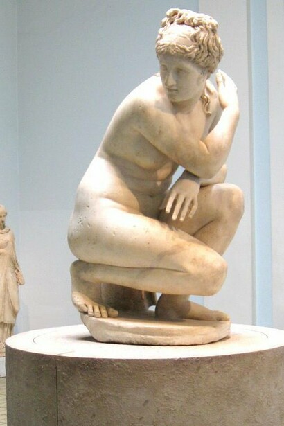 Representación de Afrodita: copia romana del siglo II d.C. de un original griego