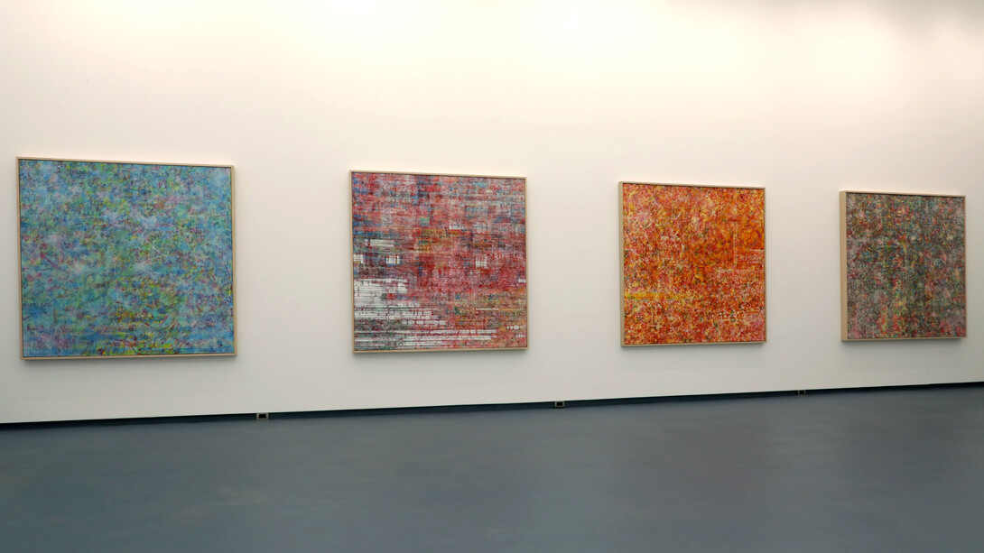 Eduardo Terrazas, Universe (water, earth, fire, air)
Proyectos Monclova, Mexico City, 2020
Courtesy: the artist and Proyectos Monclova
Photo: Bruno Ruiz