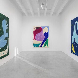 Patricia Treib, Armscye, ausstellungsansicht. Mit freundlicher genehmigung der Galerie Nordenhake