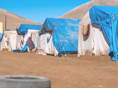Syrian IDP camp Turkey