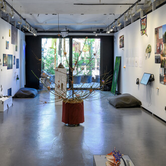 The institute of queer ecology, I wish we had more time, exhibition view. Courtesy of Kunst Haus Wien