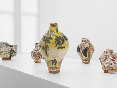 Jennifer Rochlin, Jump cut, exhibition view. Courtesy of Sorry We’re Closed. Photo by Hugard & Vanoverschelde