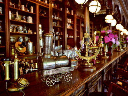 Il Cafè Puškin di Mosca, interno