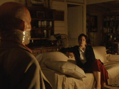 Sigourney Weaver e Ben Kingsley in una scena del film “La Morte e la Fanciulla”, diretto da Roman Polanski