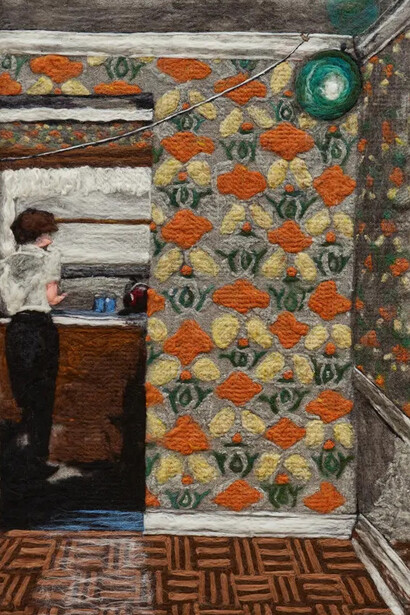 Melissa Joseph, After the party (detail), 2026. Courtesy of Charles Moffett Gallery