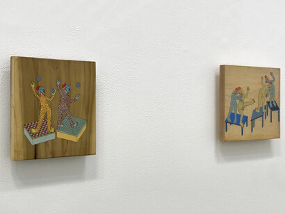 Jack Decoteau, Droll, exhibition view. Courtesy of Bruno David Gallery