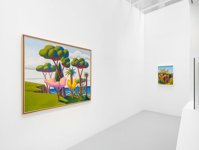 Salvo, Salvo, in viaggio, exhibition view. Courtesy of Gladstone Gallery