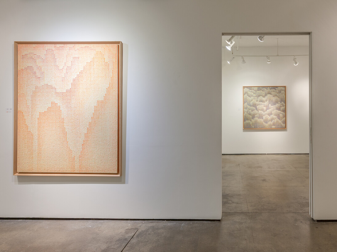 Kim MinJung. Building Mountains, exhibition view. Courtesy of JanKossen Contemporary